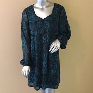 Nicole Richie Collection Shift Dress Ikat